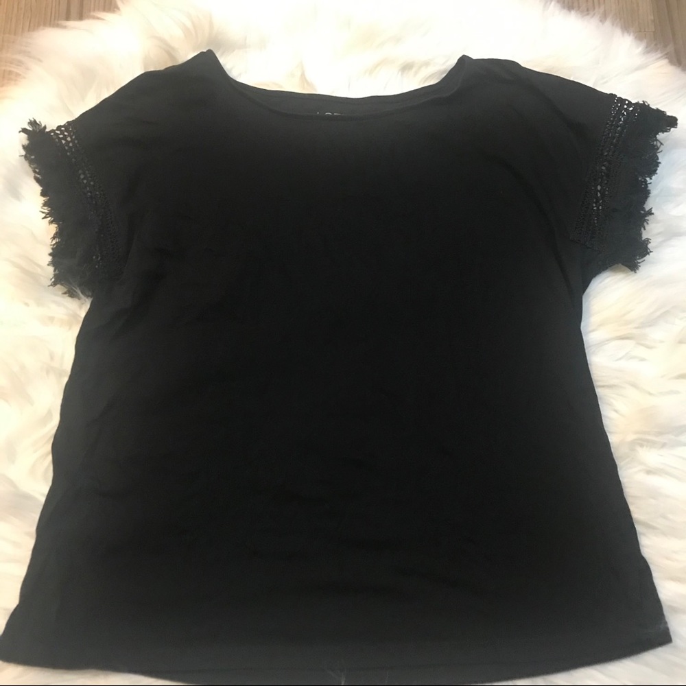 Women’s Loft Black Top